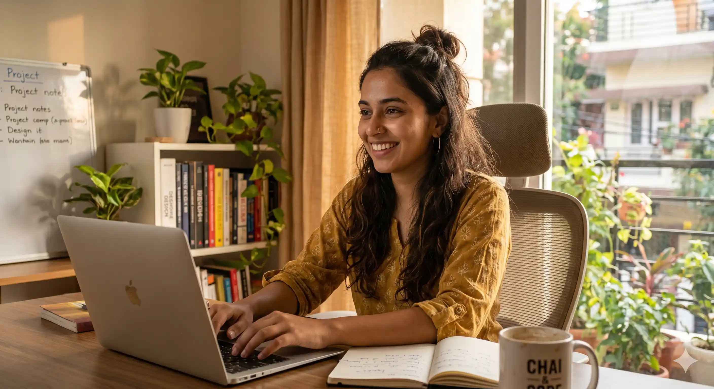 woman freelancer