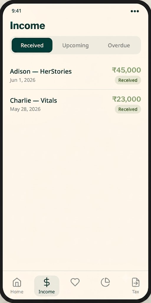 Income Tracker