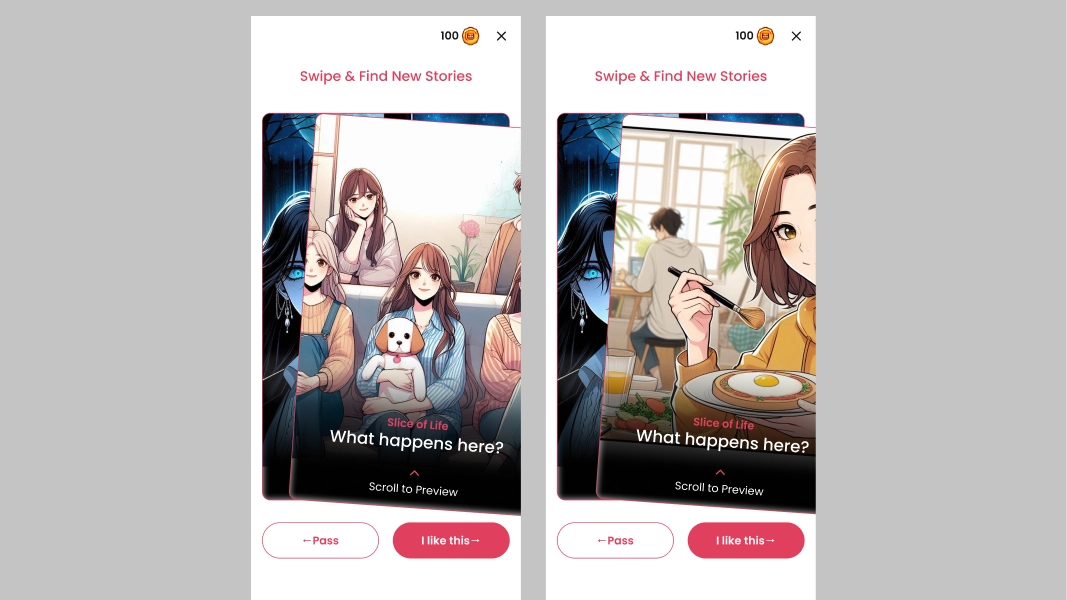 Swipe to Discover