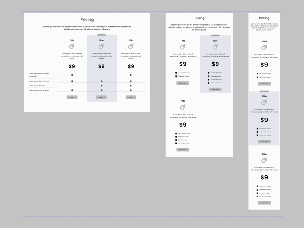 pricing component