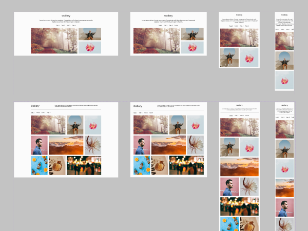 Gallery component